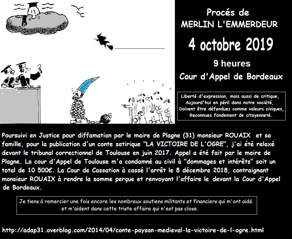 MERLIN TRIBUNAL - 4 octobre